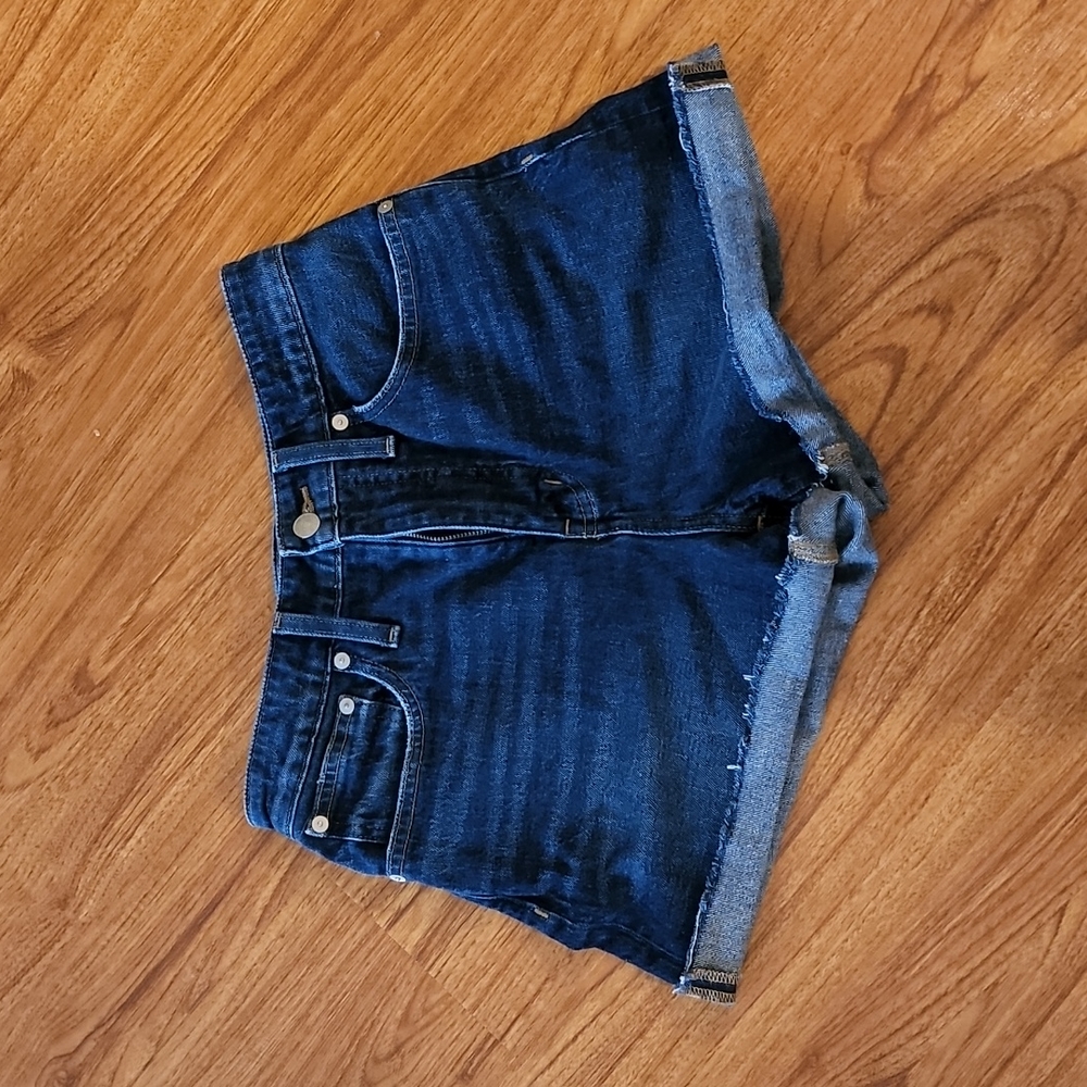 Madewell Curvy High Rise Denim Shorts 27
